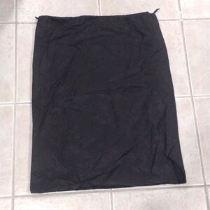 Unbranded Black Drawstring Dust Storage Bag Sized 24 x 19 inches